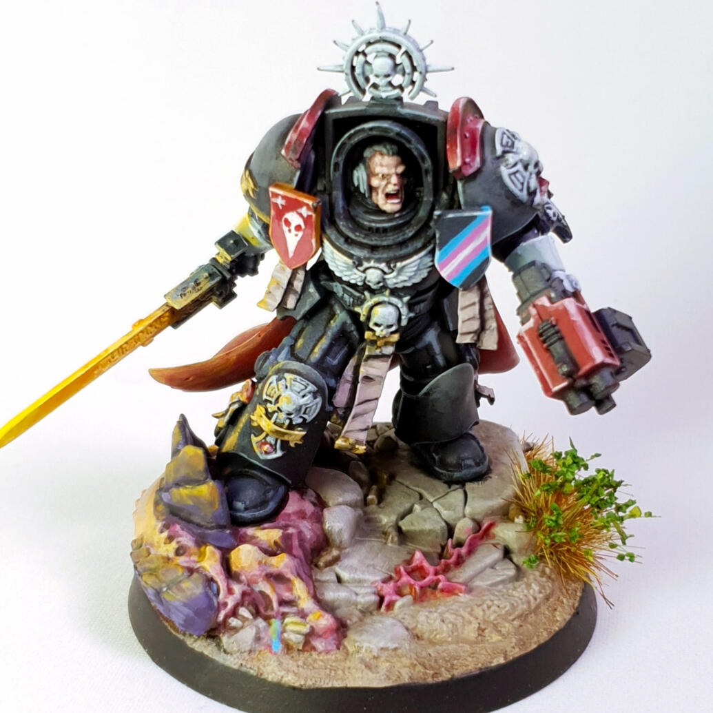 Captain in terminator armour. Level: 3